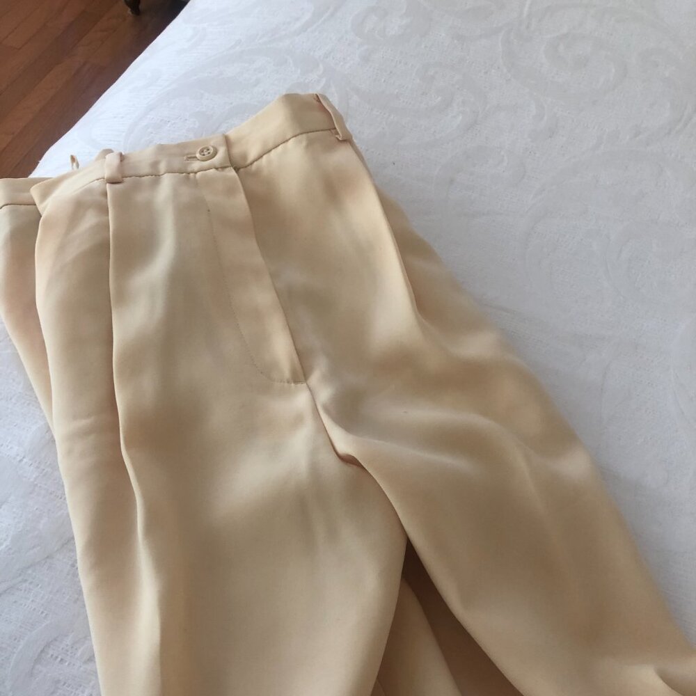 Swing and swish slacks for spring, wide leg swing style